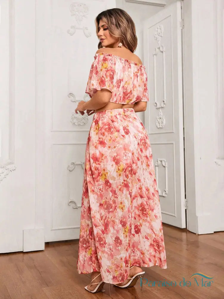 Conjunto Plus Size Tropical Breeze Set