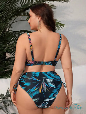 Biquíni Feminino Cintura Alta Com Nó Lateral Allegra Plus Size Biquini plus size