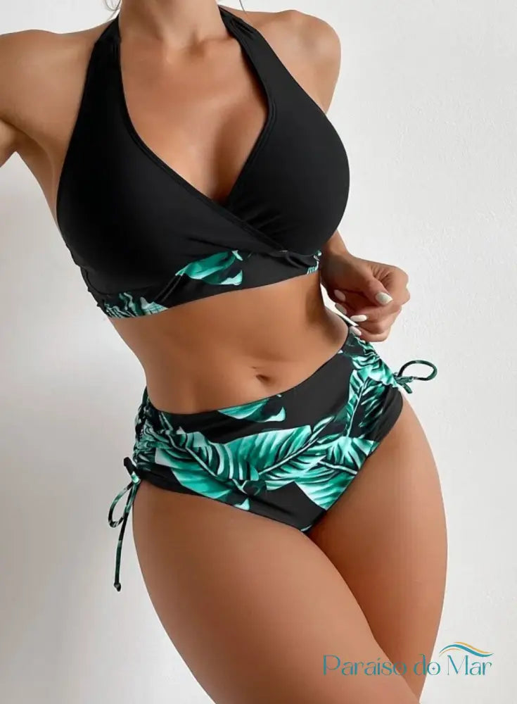 Biquíni Izabela Verde / P Conjunto de Biquíni feminino