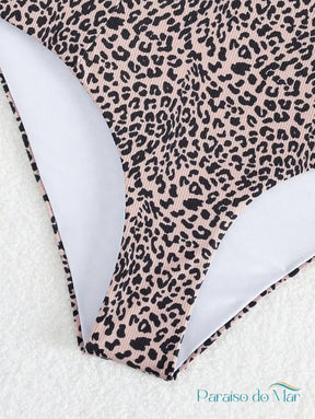 Biquíni Plus Size com Estampa Animal Print