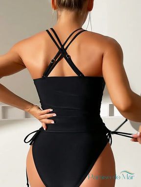 Sukini Biquíni Liso (2 peças) Tankini feminino