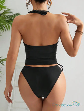 Sukini Biquíni Liso (2 peças) Tankini feminino